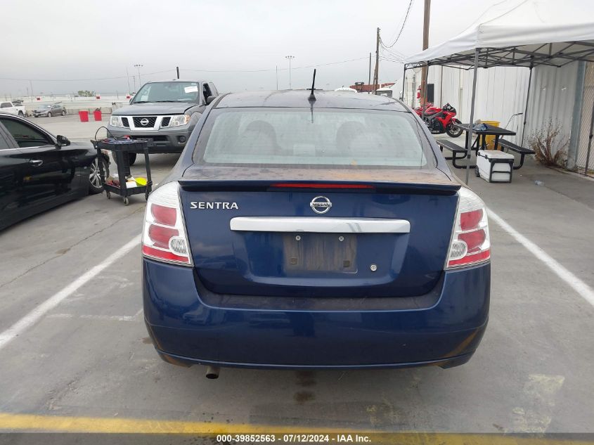 2012 Nissan Sentra 2.0 S VIN: 3N1AB6APXCL616652 Lot: 39852563