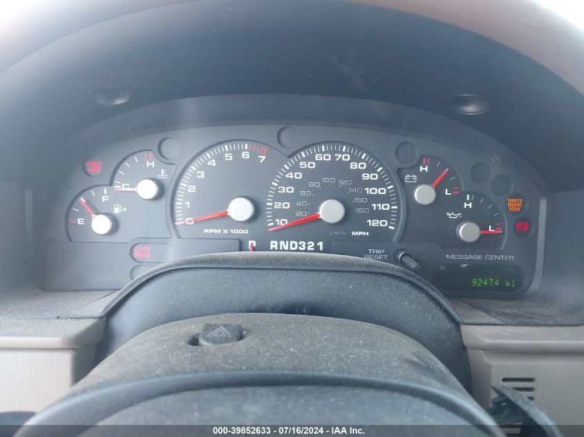 2005 Ford Explorer Xls/Xls Sport VIN: 1FMZU62K25UB92286 Lot: 39852633