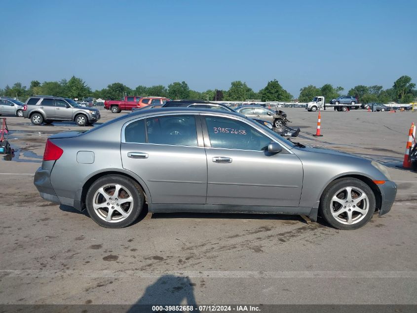 2004 Infiniti G35X VIN: JNKCV51F64M707471 Lot: 39852658