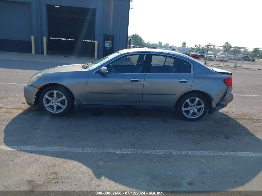 2004 Infiniti G35X VIN: JNKCV51F64M707471 Lot: 39852658