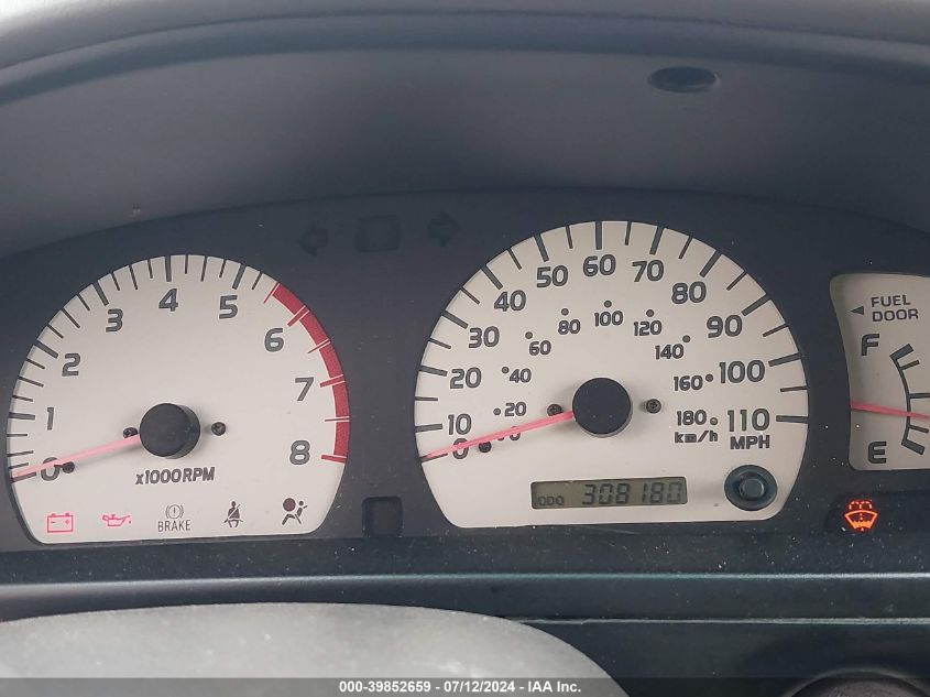 2002 Toyota Tacoma Double Cab Prerunner VIN: 5TEGN92N32Z031811 Lot: 39852659