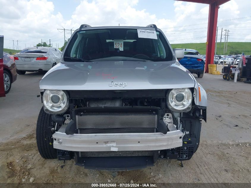 2018 Jeep Renegade Latitude Fwd VIN: ZACCJABB8JPJ67083 Lot: 39852668