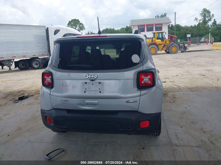2018 Jeep Renegade Latitude Fwd VIN: ZACCJABB8JPJ67083 Lot: 39852668