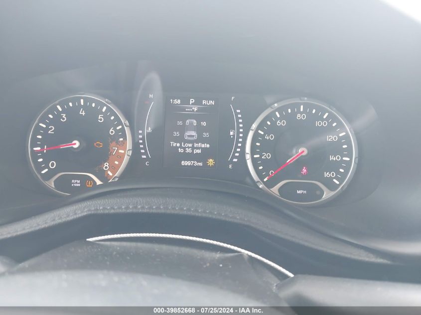 2018 Jeep Renegade Latitude Fwd VIN: ZACCJABB8JPJ67083 Lot: 39852668