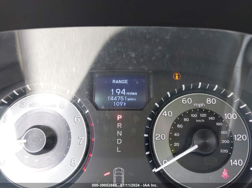 2012 Honda Odyssey Touring/Touring Elite VIN: 5FNRL5H94CB061484 Lot: 39852669