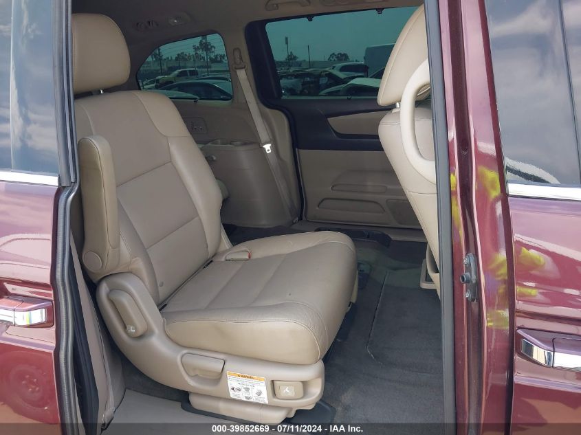 2012 Honda Odyssey Touring/Touring Elite VIN: 5FNRL5H94CB061484 Lot: 39852669