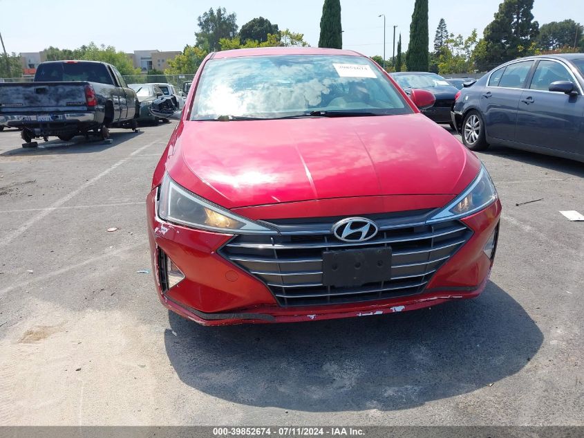 2020 HYUNDAI ELANTRA SEL - 5NPD84LFXLH552534