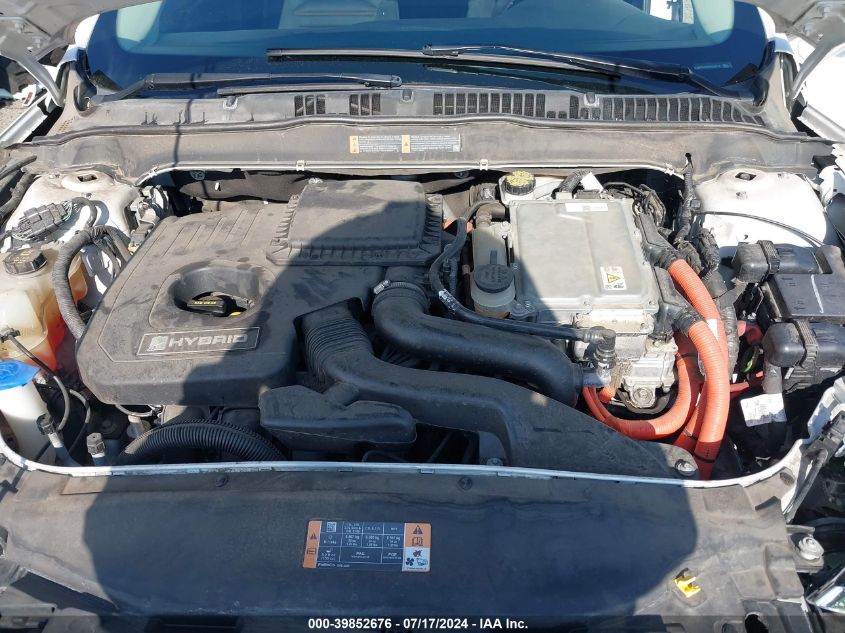 2013 Ford Fusion Hybrid Se VIN: 3FA6P0LU4DR362574 Lot: 39852676