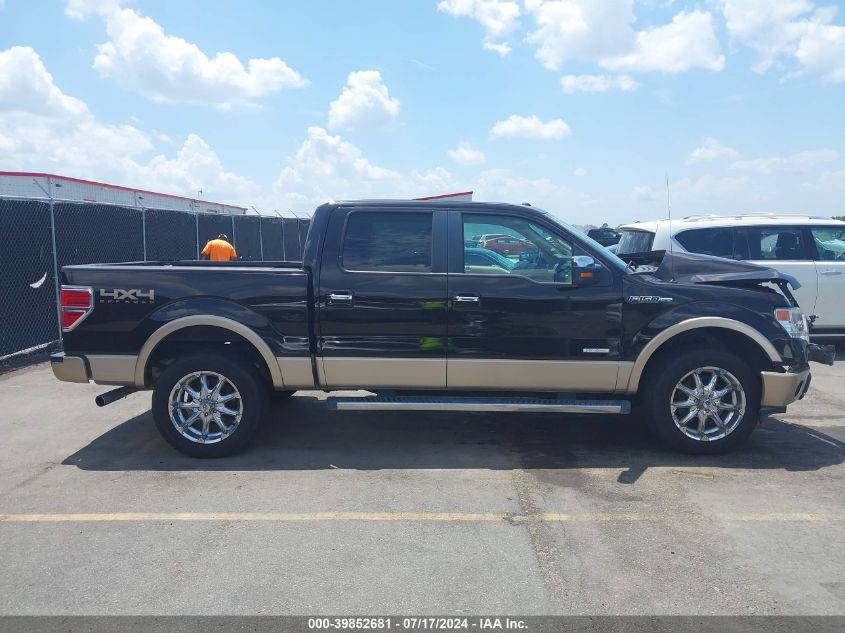 2013 FORD F-150 LARIAT - 1FTFW1ET1DFA10234