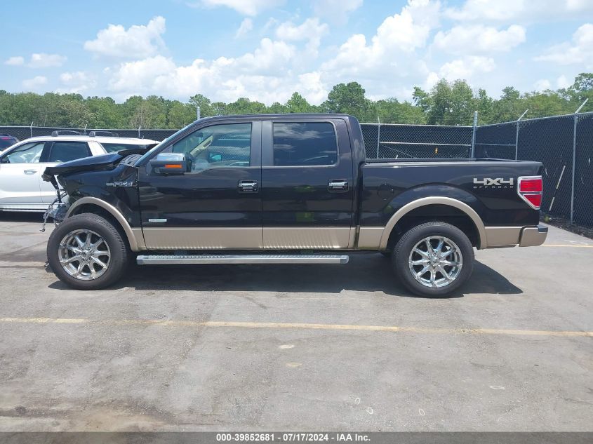 2013 Ford F-150 Lariat VIN: 1FTFW1ET1DFA10234 Lot: 39852681