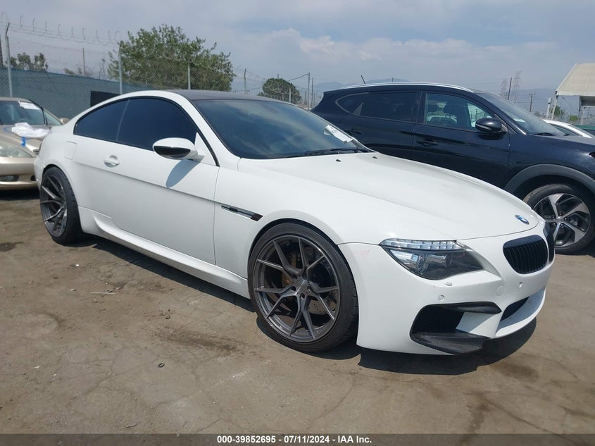 2008 BMW M6 VIN: WBSEH93598CY24656 Lot: 39852695