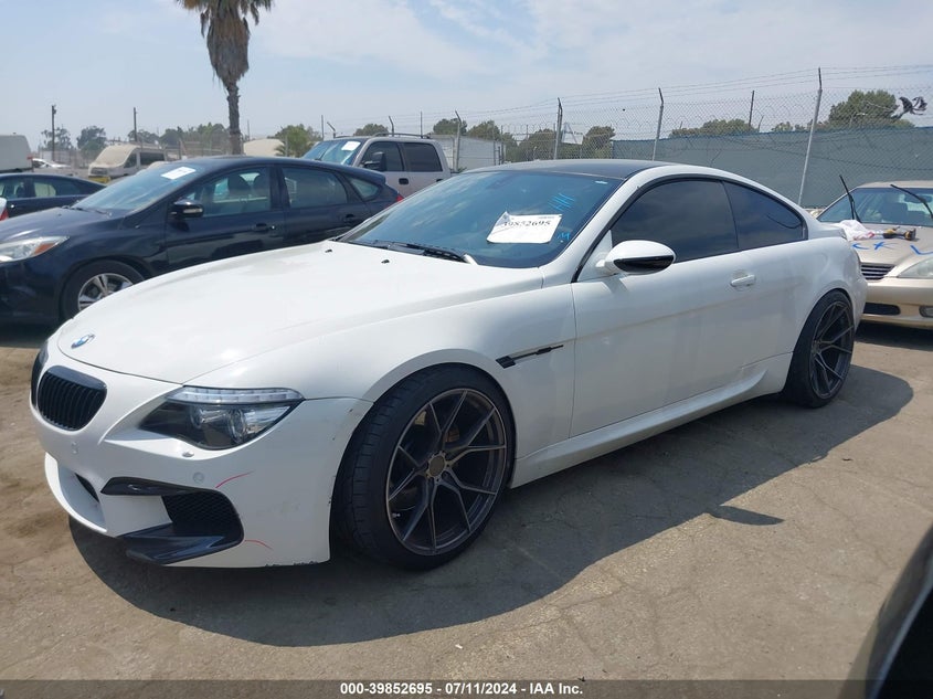 2008 BMW M6 VIN: WBSEH93598CY24656 Lot: 39852695