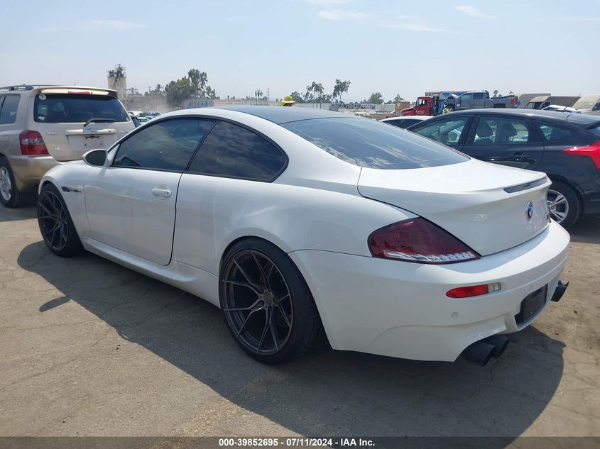 2008 BMW M6 VIN: WBSEH93598CY24656 Lot: 39852695