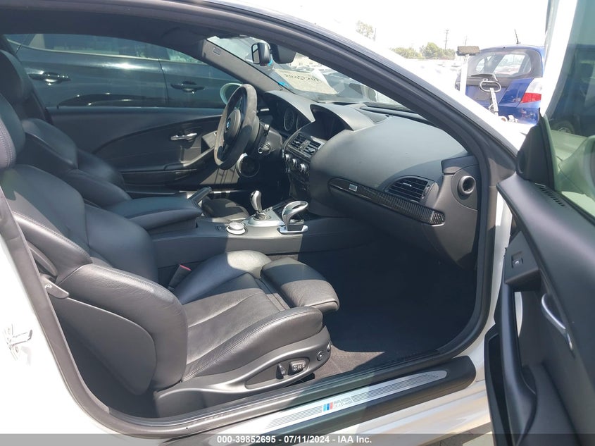 2008 BMW M6 VIN: WBSEH93598CY24656 Lot: 39852695