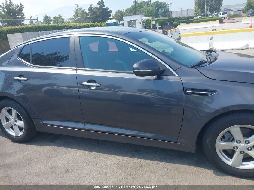 2015 Kia Optima Lx VIN: KNAGM4A74F5637455 Lot: 39852701