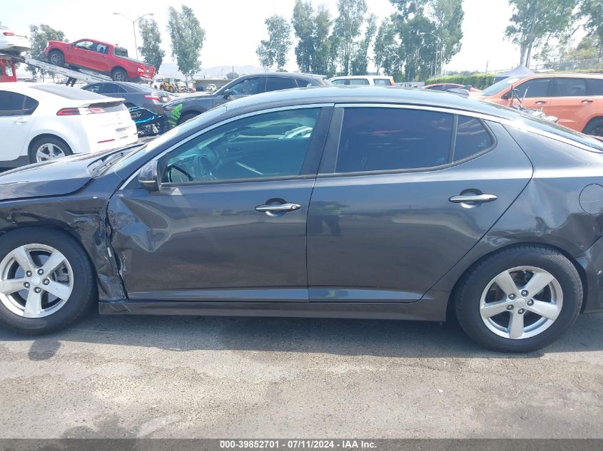 2015 Kia Optima Lx VIN: KNAGM4A74F5637455 Lot: 39852701