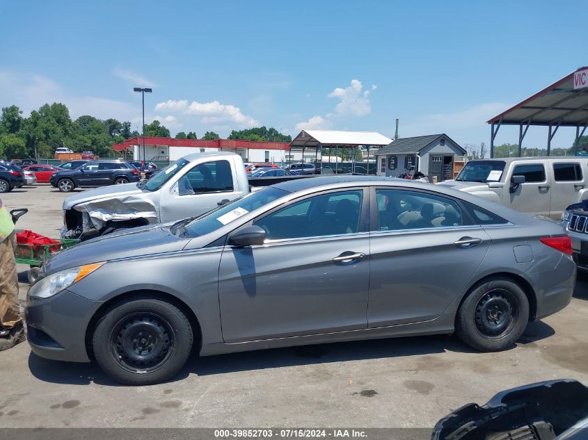 2013 Hyundai Sonata Gls VIN: 5NPEB4AC8DH548689 Lot: 39852703