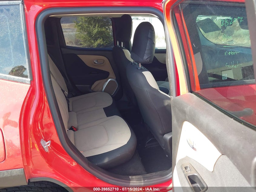 2015 Jeep Renegade Sport VIN: ZACCJBAT6FPC20325 Lot: 39852710