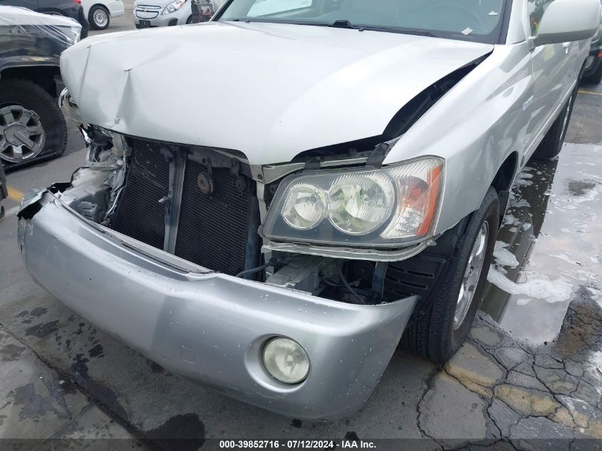 2003 Toyota Highlander Limited V6 VIN: JTEHF21AX30146989 Lot: 39852716