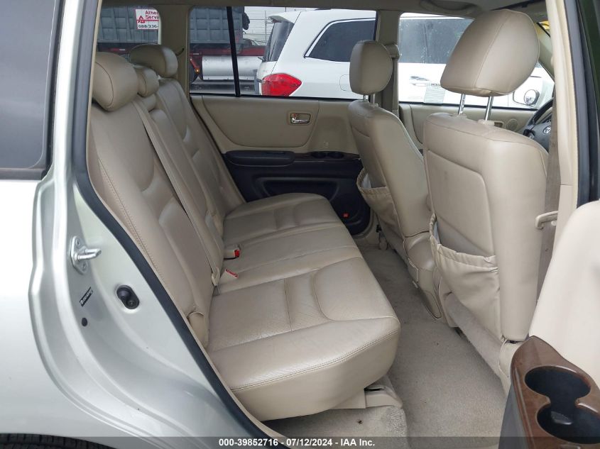 2003 Toyota Highlander Limited V6 VIN: JTEHF21AX30146989 Lot: 39852716