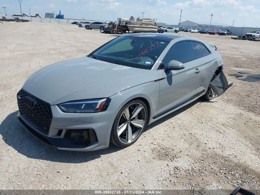 2018 Audi Rs 5 2.9T VIN: WUAPWAF5XJA905057 Lot: 39852735