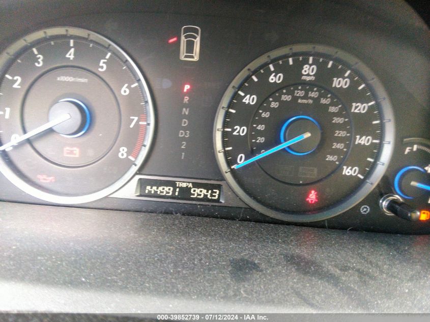 2012 Honda Crosstour Ex-L VIN: 5J6TF2H53CL006203 Lot: 39852739