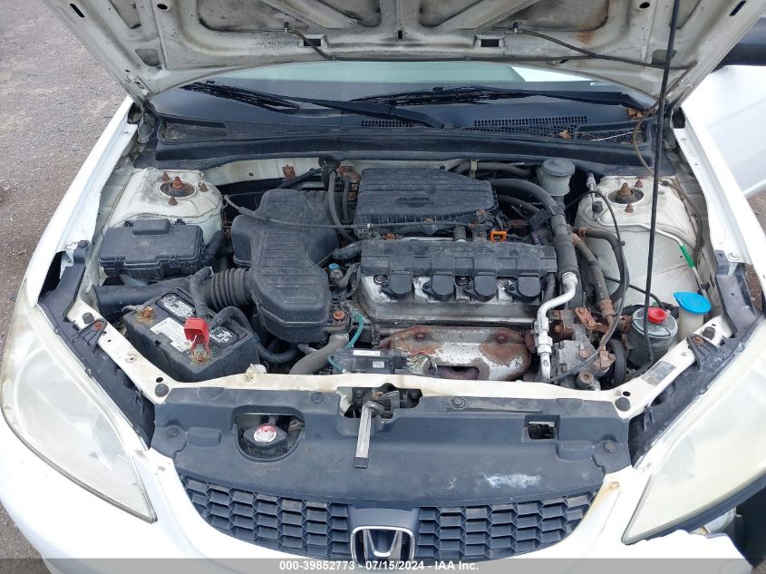 2004 Honda Civic Vp VIN: 1HGEM22184L079001 Lot: 39852773