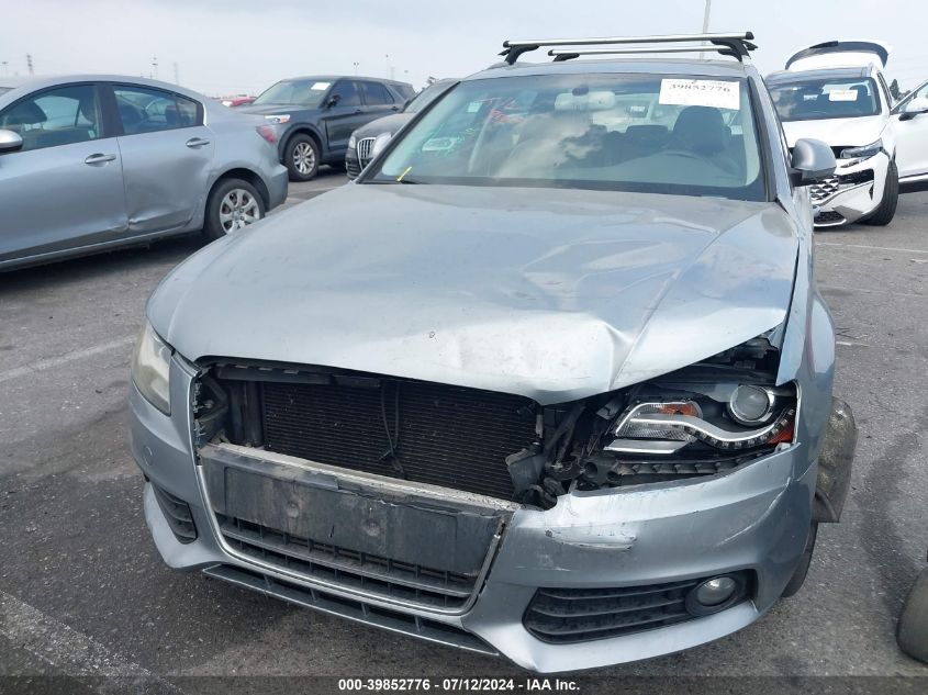 2009 Audi A4 2.0T Avant VIN: WAUGF78K59A168135 Lot: 39852776