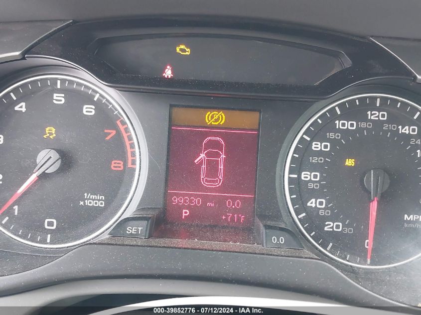 2009 Audi A4 2.0T Avant VIN: WAUGF78K59A168135 Lot: 39852776