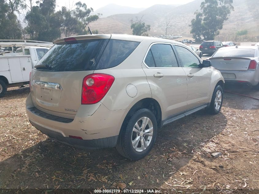 2GNALBEK3C1165459 2012 Chevrolet Equinox Ls