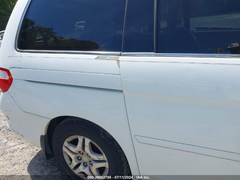 2007 Honda Odyssey Ex-L VIN: 5FNRL38677B450457 Lot: 39852785