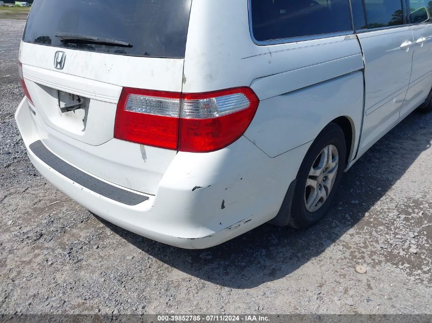 2007 Honda Odyssey Ex-L VIN: 5FNRL38677B450457 Lot: 39852785