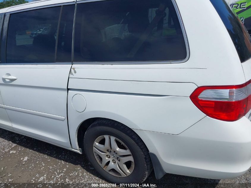 2007 Honda Odyssey Ex-L VIN: 5FNRL38677B450457 Lot: 39852785