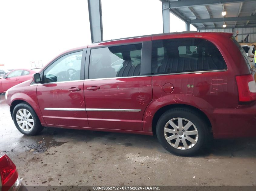 2014 Chrysler Town & Country Touring VIN: 2C4RC1BG5ER216793 Lot: 39852792