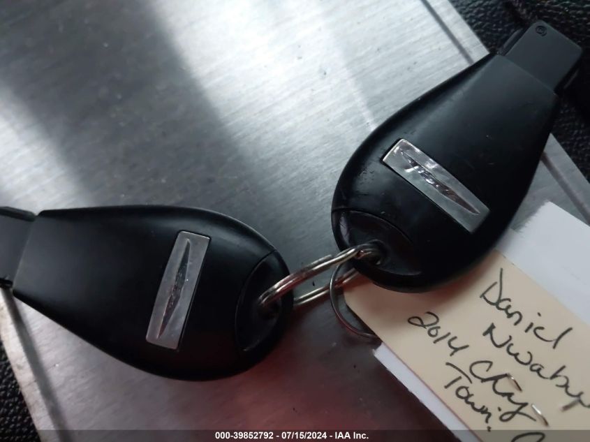 2014 Chrysler Town & Country Touring VIN: 2C4RC1BG5ER216793 Lot: 39852792