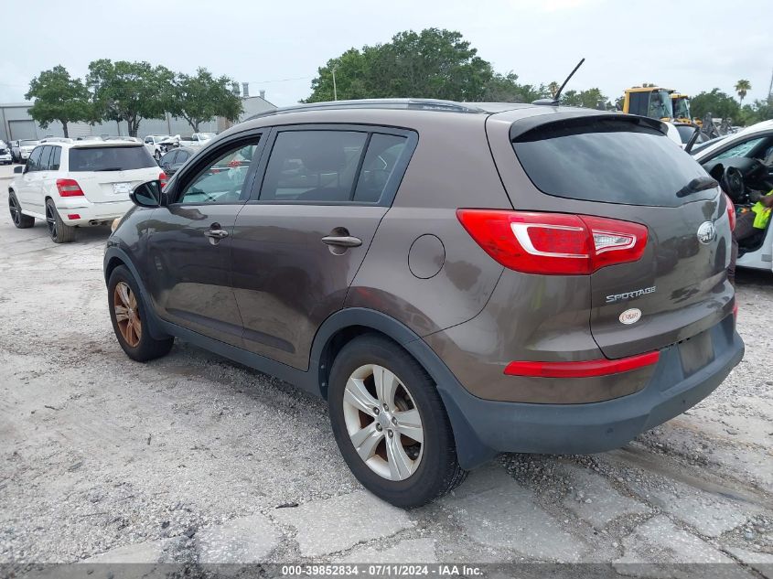 2013 Kia Sportage Lx VIN: KNDPB3A23D7516893 Lot: 39852834