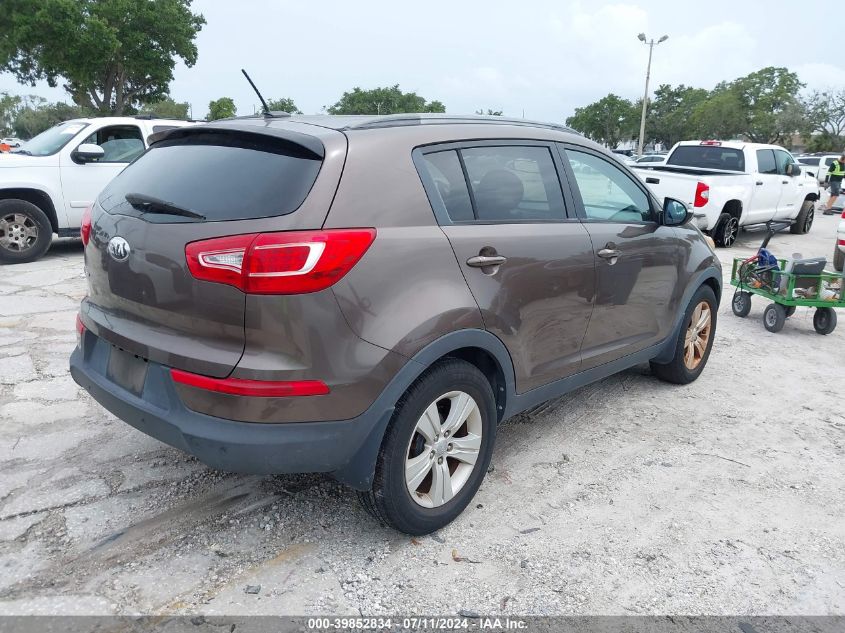 2013 Kia Sportage Lx VIN: KNDPB3A23D7516893 Lot: 39852834