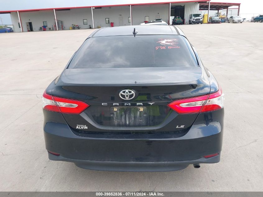 2019 Toyota Camry Le VIN: 4T1B11HK4KU821823 Lot: 39852836