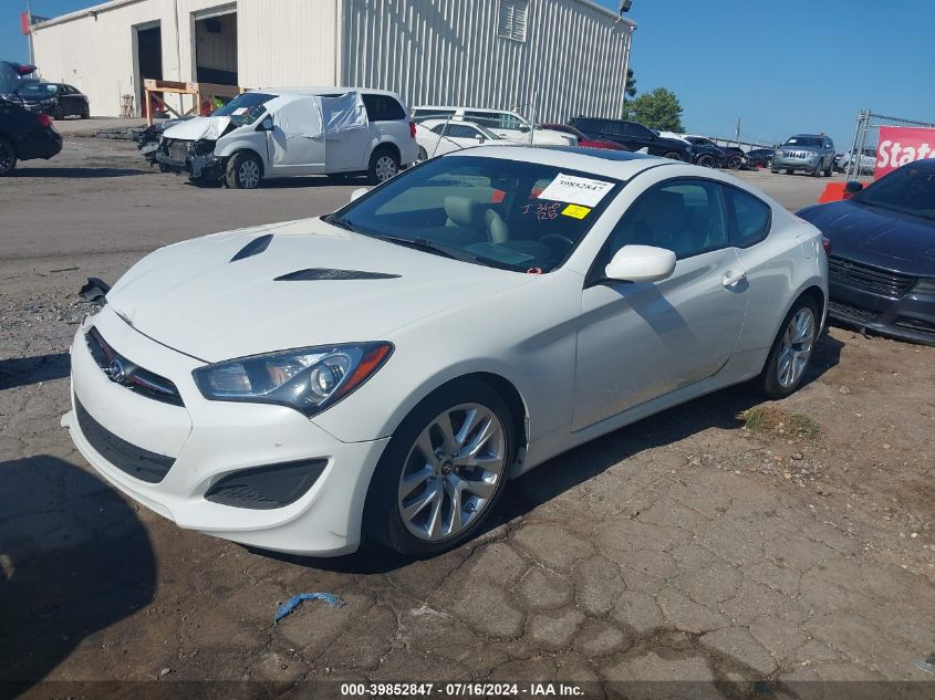 2013 Hyundai Genesis 2.0T Premium VIN: KMHHT6KD3DU090445 Lot: 39852847