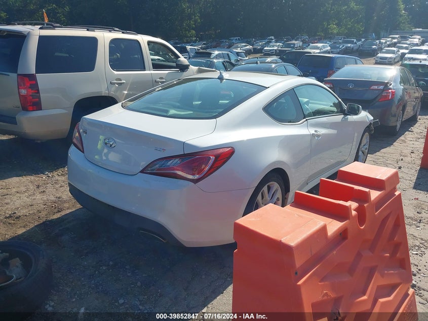 2013 Hyundai Genesis 2.0T Premium VIN: KMHHT6KD3DU090445 Lot: 39852847