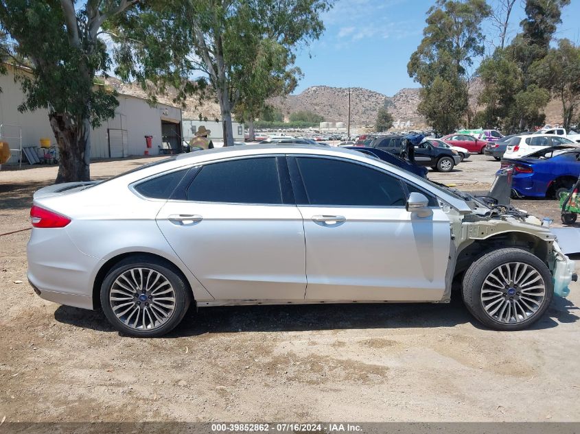 2017 Ford Fusion Titanium VIN: 3FA6P0K99HR182607 Lot: 39852862