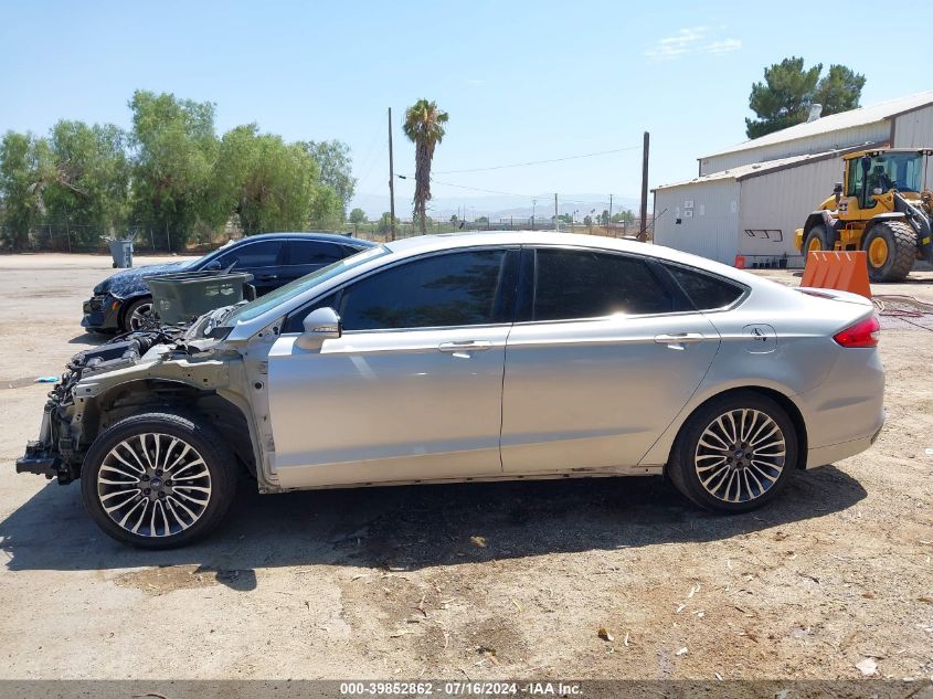 2017 Ford Fusion Titanium VIN: 3FA6P0K99HR182607 Lot: 39852862