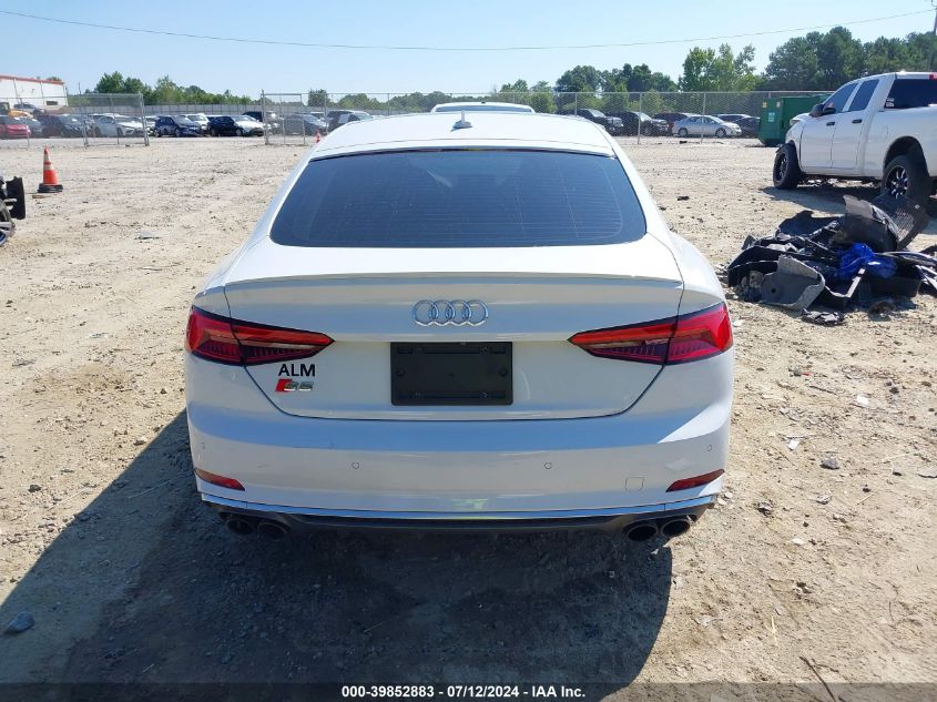 2018 Audi S5 3.0T Premium Plus VIN: WAUC4CF51JA011393 Lot: 39852883