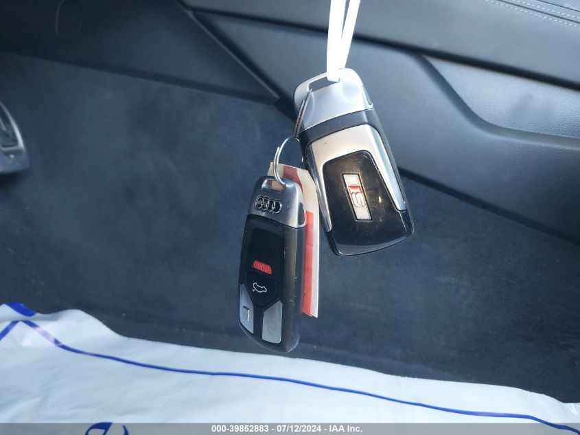 2018 Audi S5 3.0T Premium Plus VIN: WAUC4CF51JA011393 Lot: 39852883