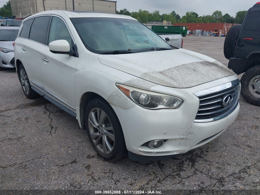 2013 Infiniti Jx35 VIN: 5N1AL0MN4DC309651 Lot: 39852888