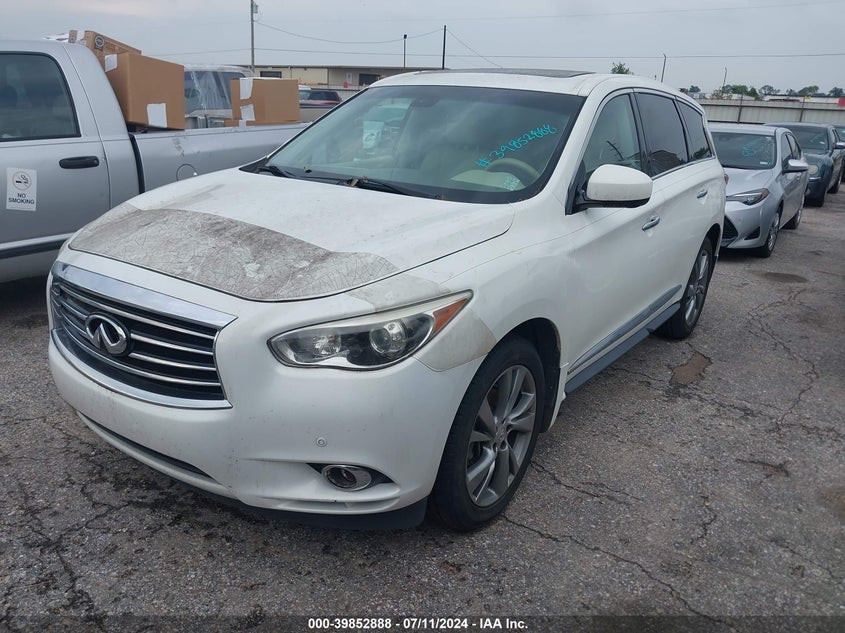 2013 Infiniti Jx35 VIN: 5N1AL0MN4DC309651 Lot: 39852888