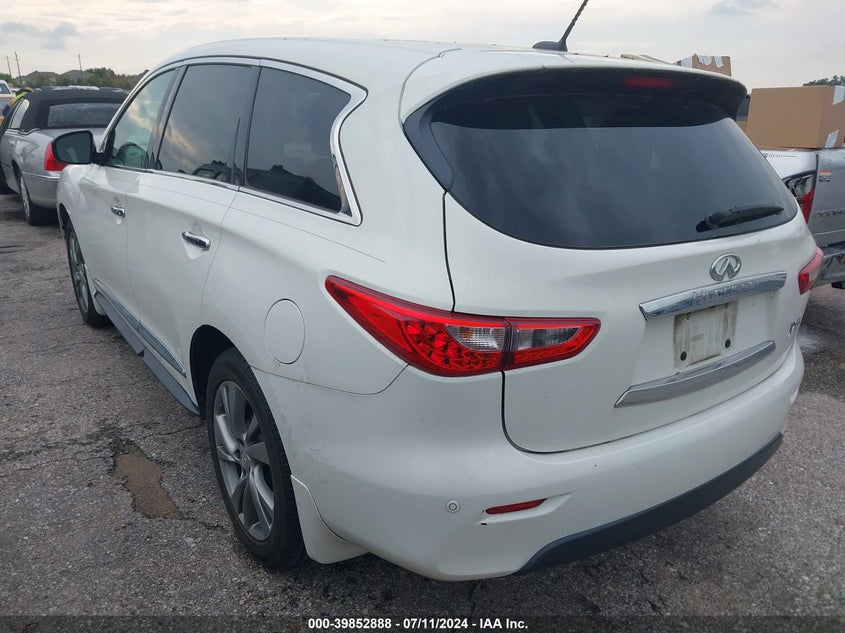 2013 Infiniti Jx35 VIN: 5N1AL0MN4DC309651 Lot: 39852888