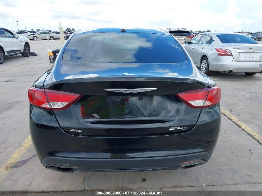 2016 Chrysler 200 S VIN: 1C3CCCDG3GN114671 Lot: 39852900