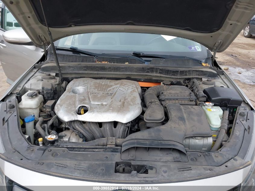 2012 Kia Optima Hybrid VIN: KNAGM4AD3C5009744 Lot: 39852914