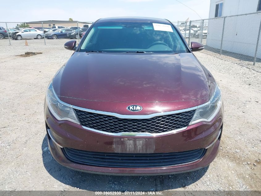 2017 Kia Optima Lx VIN: 5XXGT4L39HG156843 Lot: 39852930
